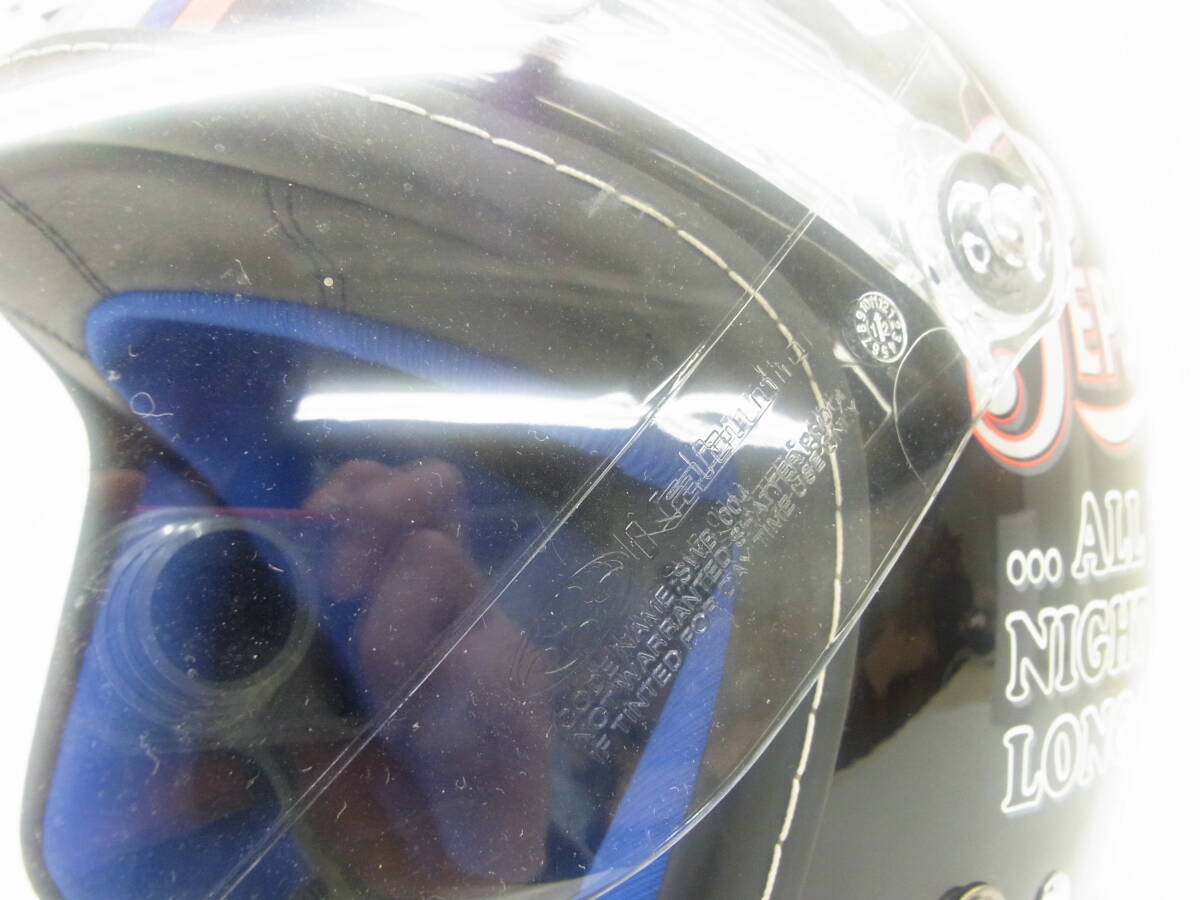 (S7) 1スタ 希少 絶版 外観美品 OGK KABUTO BT-J ペプシ・コーラ 57-60cm M/L ジェット ヘルメット オージーケー カブト コラボ_画像7
