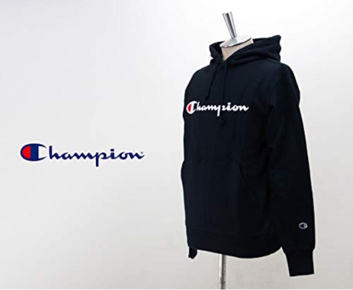 チャンピオン (旧モデル) パーカー スウェット 裏毛 定番 スクリプトロゴ フーデッドスウェットシャツ C3-J117 メンズ