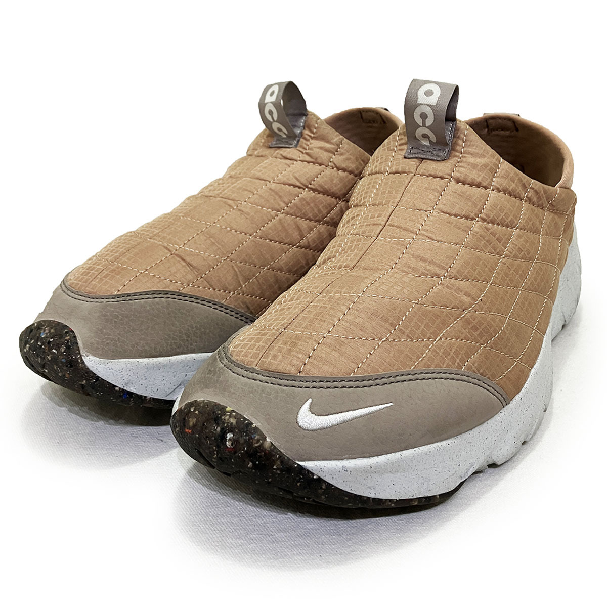 ナイキ ＡＣＧ エアモック ３．５ ベージュ 27.0cm NIKE ACG AIR MOC 3.5 正規品 本物 美品 アウトドア 復刻 年代 DD2867-200 キルティング