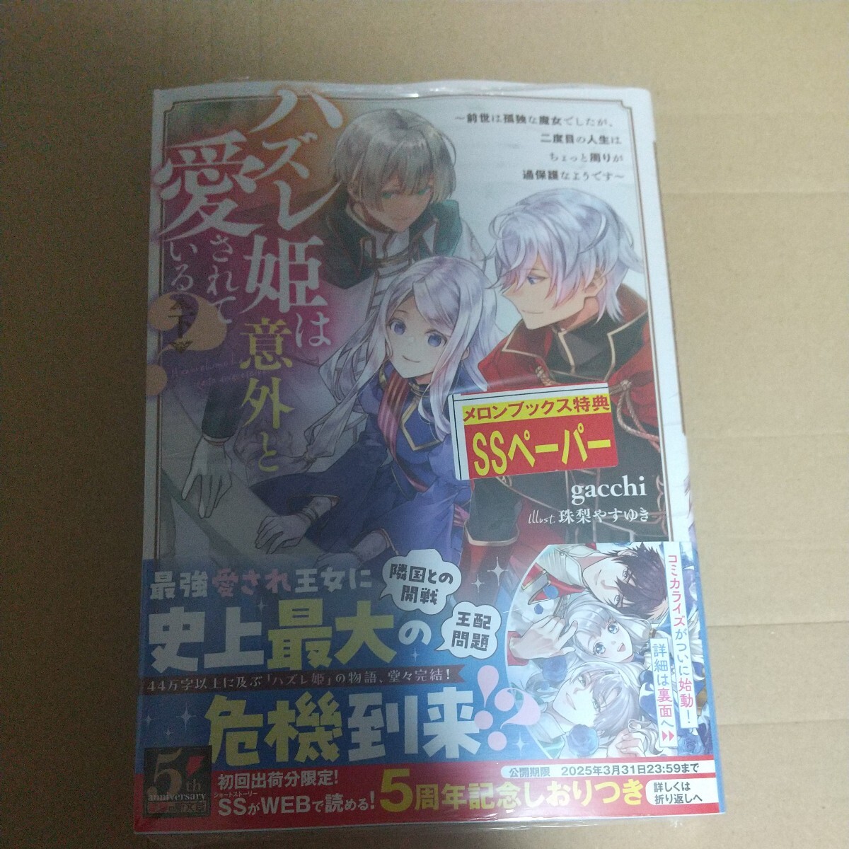 ハズレ姫は意外と愛されている？　前世は孤独な魔女でしたが、二度目の人生はちょっと周りが過保護なようです　下 特典付き_画像1