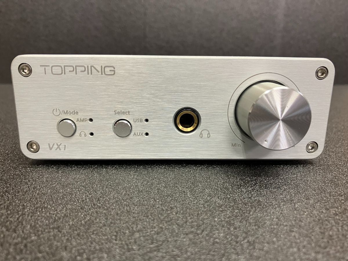 Topping トッピング VX1 HIFI デジタルアンプ USB DAC ヘッドホンアンプ　_画像7