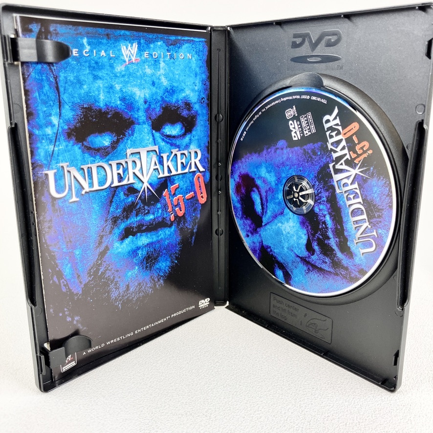 【WWE】UNDERTAKER 15-0 アンダーテイカー スペシャルエディション TDV18136D スポーツ プロレス 中古 現状品 _画像7