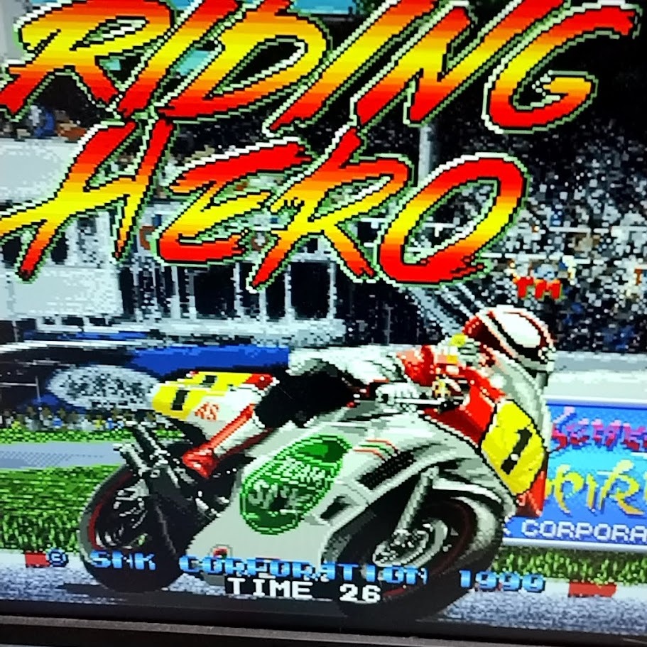 【正規品直輸入】 ライディングヒーロー MVS SNK 動作確認済み ROM NEOGEO ゲーム基板
