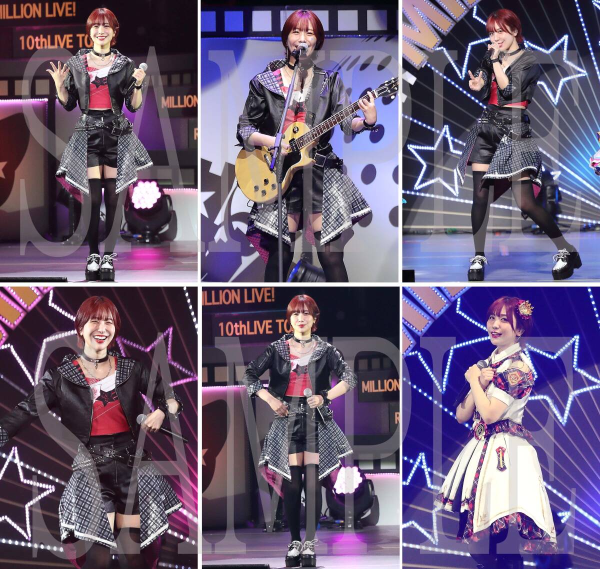 愛美/ジュリア『THE IDOLM@STER MILLION LIVE! 10thLIVE TOUR Act-4 MILLION THE@TER!!!!』生写真_画像3