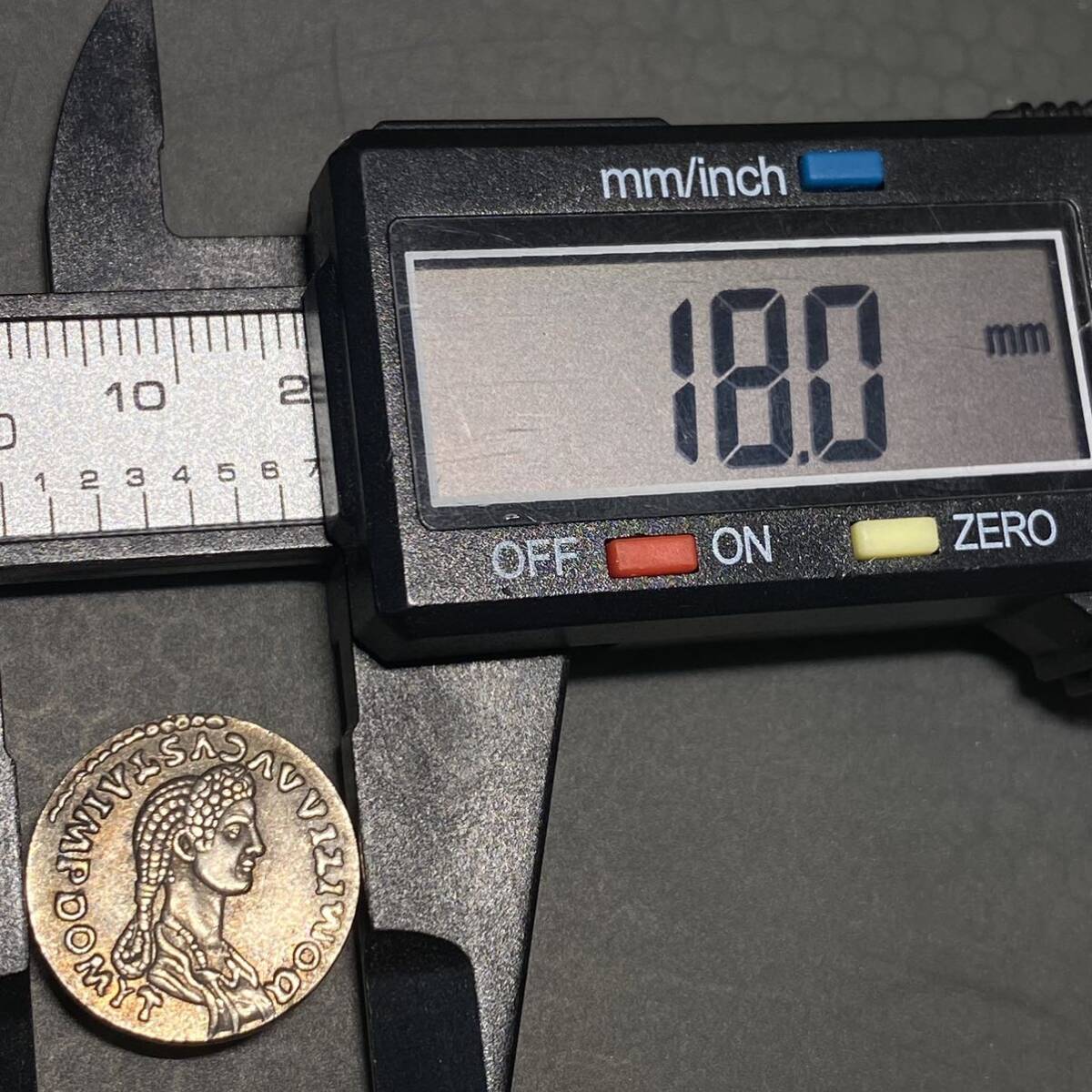 古代ローマ帝国古銭　貿易専用銀貨　約3.20g 稀少・前期タイプ　硬貨コインコレクション　g22_画像7