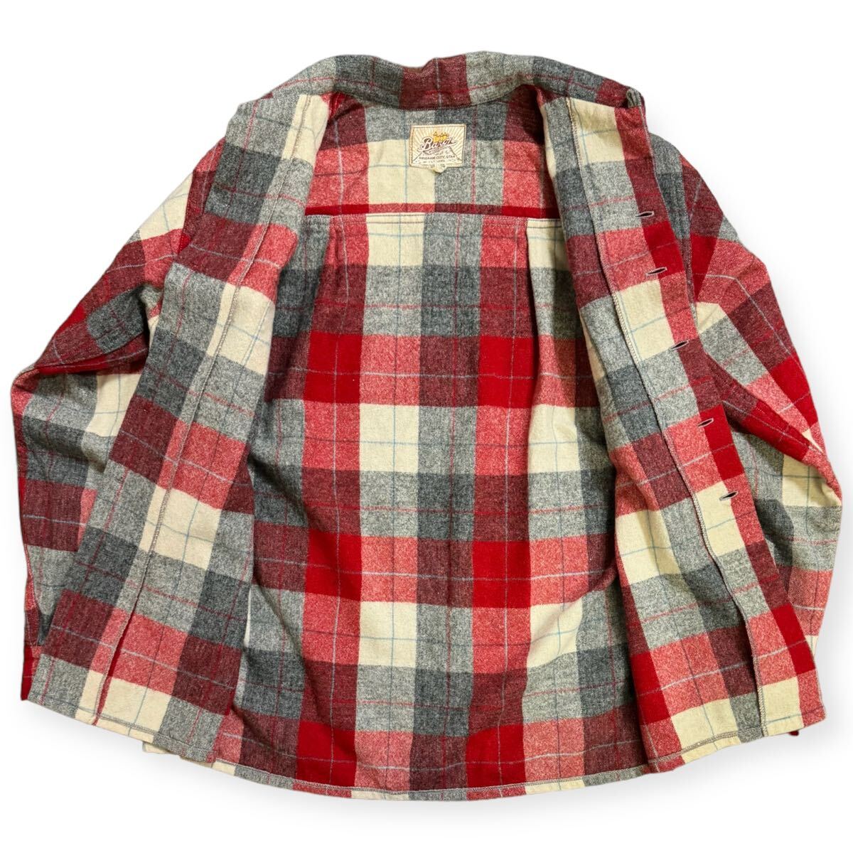 Baron Woolen Mills 50s 60s Vintage オープンカラーシャツ Baron Woolen Mills 50s 60s Vintage オープンカラーシャツ