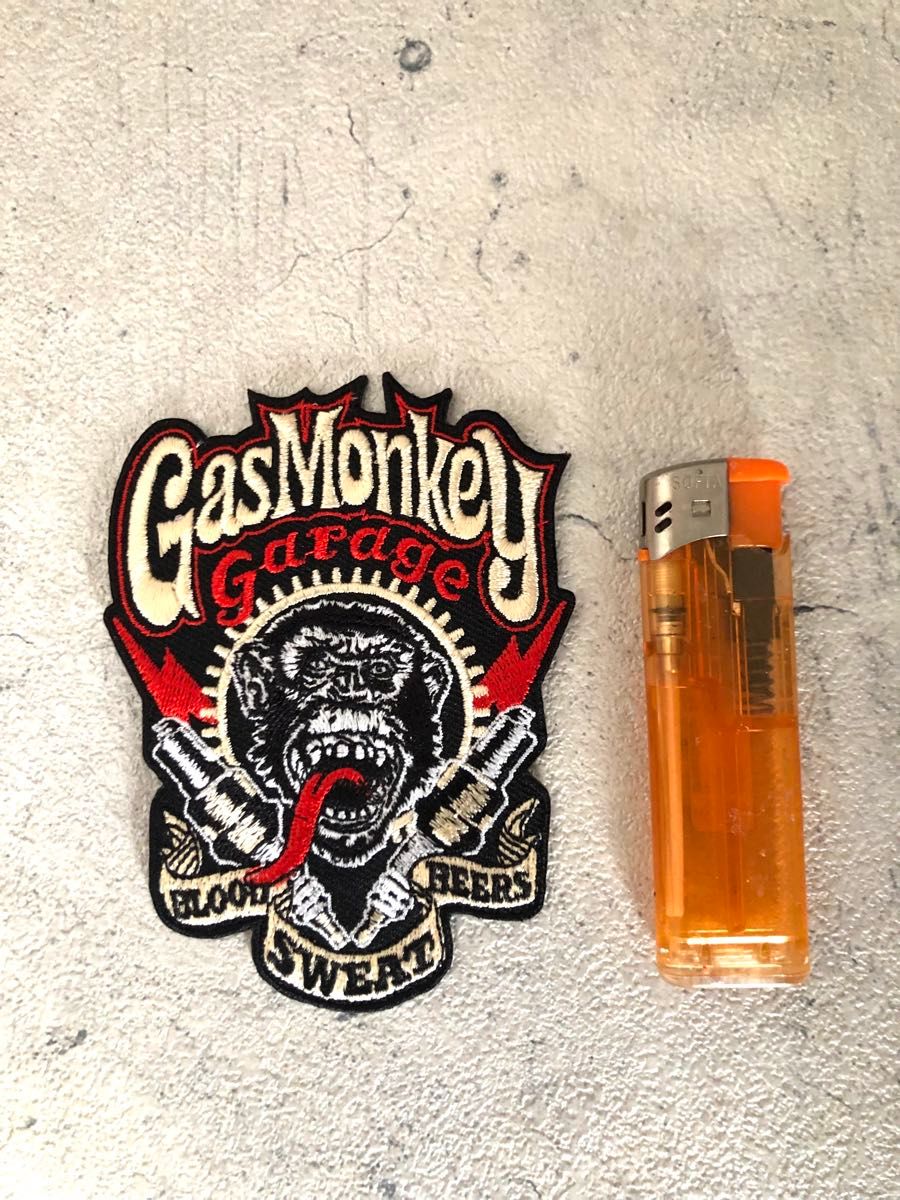 Gas Monkey Garage（ガスモンキーガレージ）ワッペン カラー 新品 アメ車 刺繍