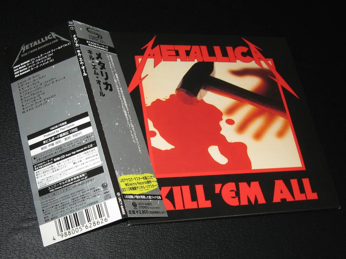 紙ジャケ! SHM-CD ◆ メタリカ METALLICA / キル・エム・オール_画像1