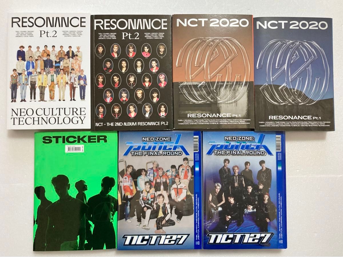 NCT127  NCTDREAM NCT関連 CD アルバム　まとめ売り 17枚セット　K-POP 韓国