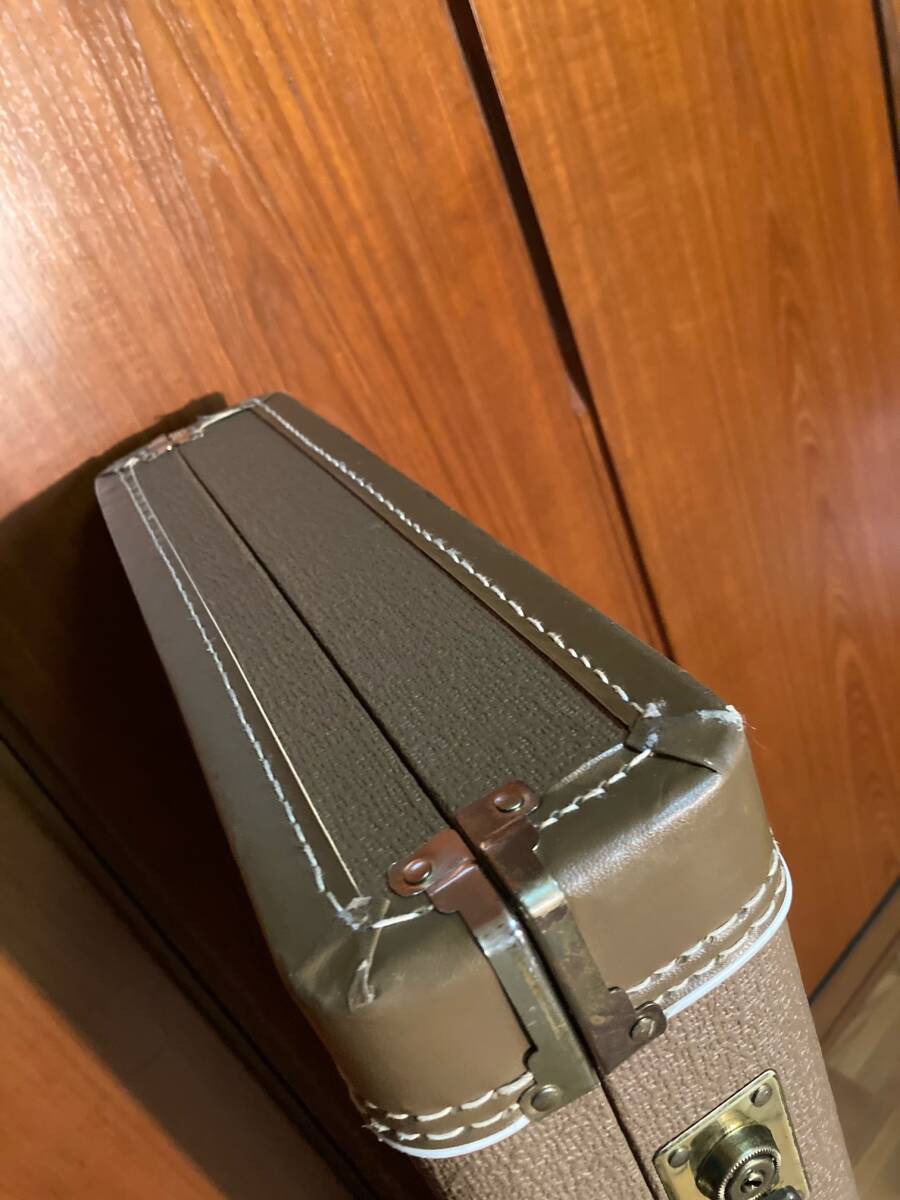 フェンダー ブラウン トーレックス ケース Fender G&G ストラト/テレ用 The Original Vintage Case U.S.A. _画像5