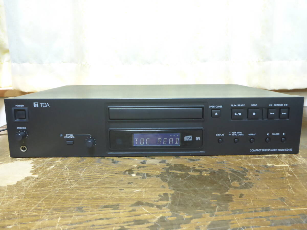 TOA CD-50 CD player 