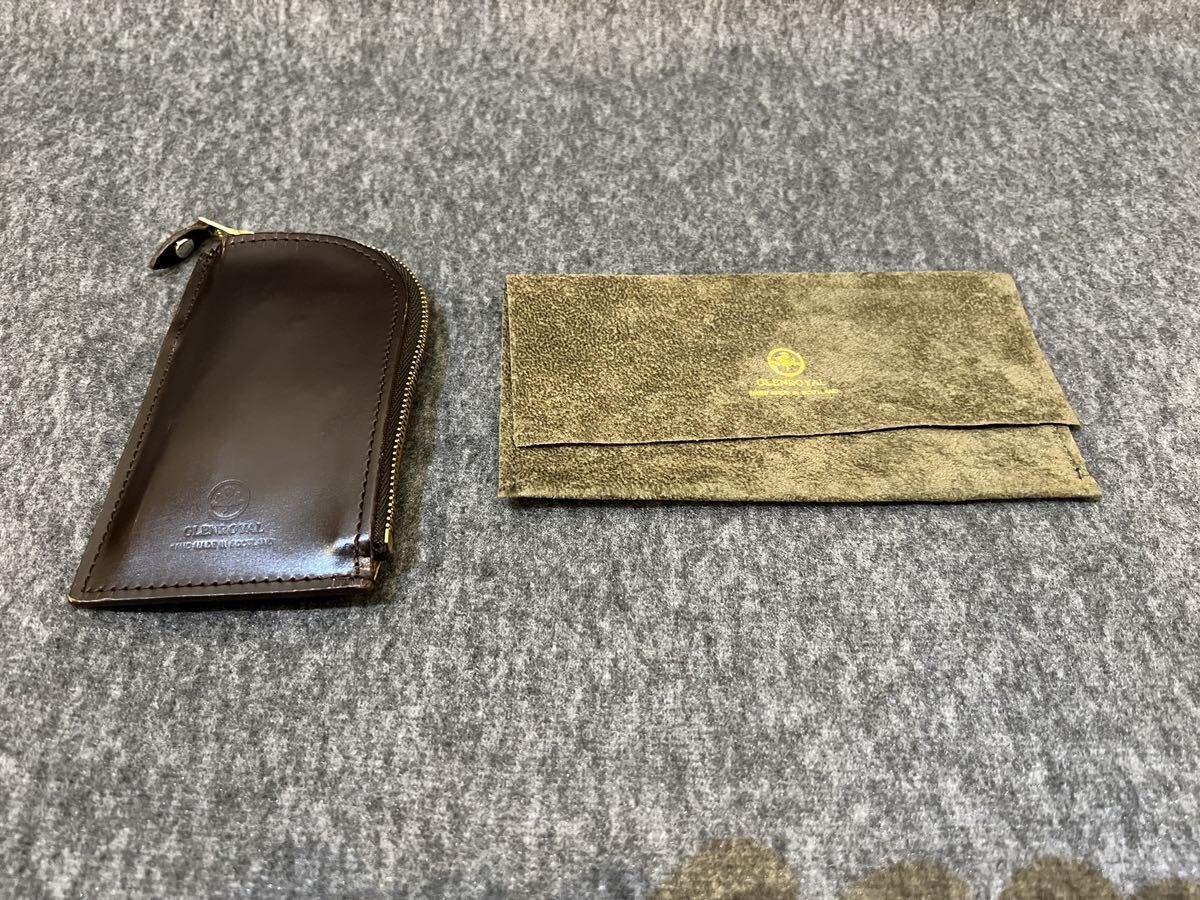glenroyal with pocket Zip key case change purse . beautiful goods Glenn Royal Sunday till price 