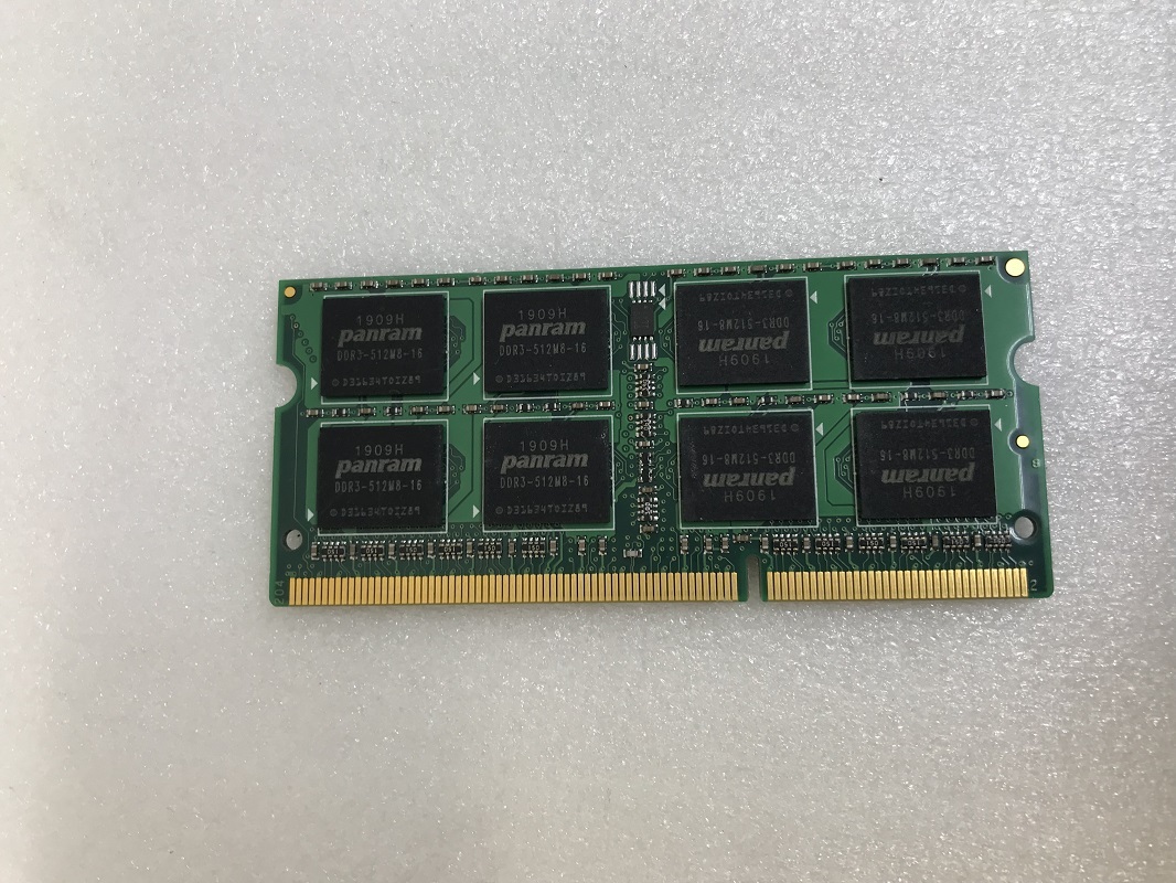 PANRAM PC3L-12800S 8GB DDR3L-1600 8GB DDR3L ノート用メモリ 8GB DDR3L LAPTOP RAM中古 RAM 動作確認済み_画像4