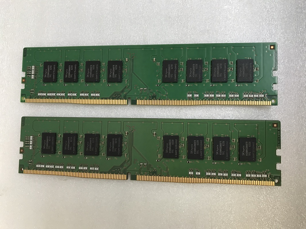 SK HYNIX PC4-2133P-UB0-11 8GB PC4-2133P 8GB 2枚組 1セット16GB DDR4 デスクトップ用メモリ DDR4 17000 8GB 2枚 DDR4 DESKTOP RAMの画像2