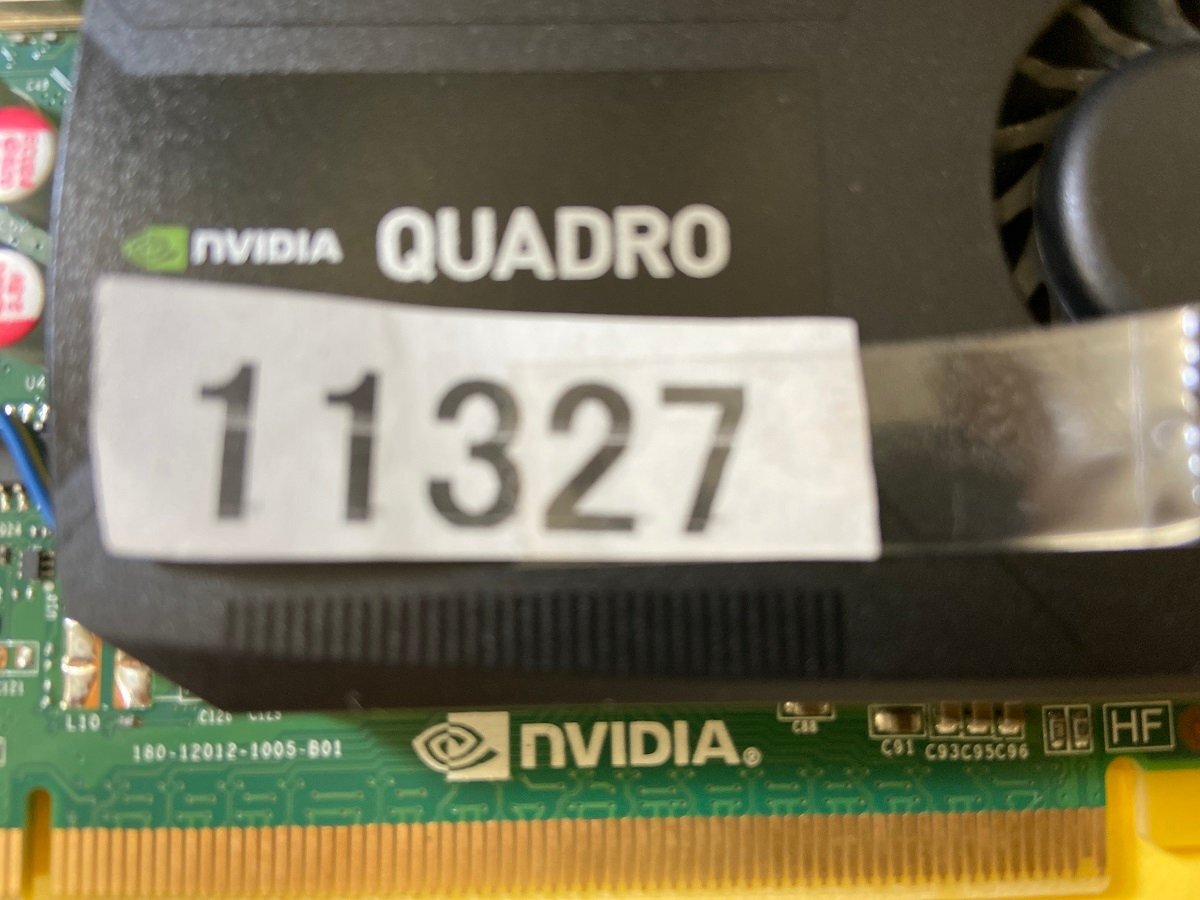 NVIDIA QUADRO K600 EQK600-1GBEB ビデオカード ビデオカード 中古動作未確認 ジャンク品_画像3