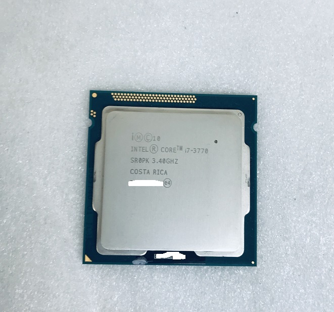 CPU インテル Core i7-3770 3.40GHz SR0PK LGA1155 Intel Core i7 3770 第3世代 プロセッサー 中古 動作確認済みの画像1