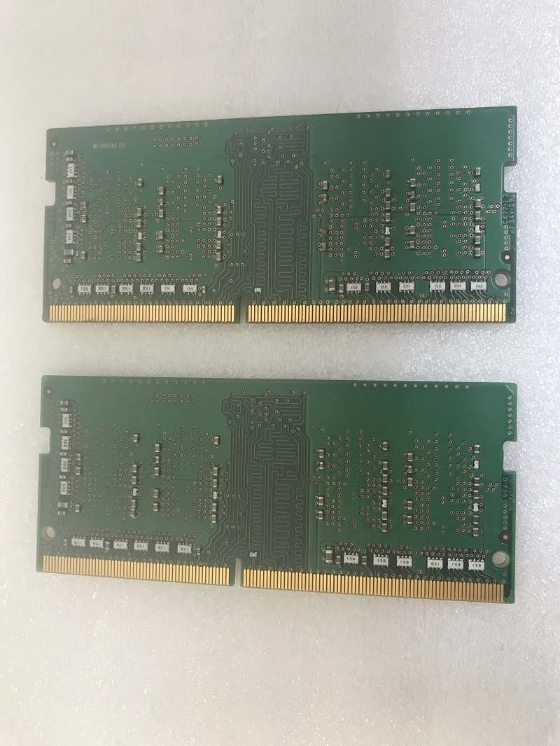 SK HYNIX 1Rx16 PC4-2400T 4GB 2枚組 1セット 8GB DDR4 ノート用メモリ 260ピン ECC無し PC4-19200 4GB 2枚 8GB DDR4 LAPTOP RAM_画像5