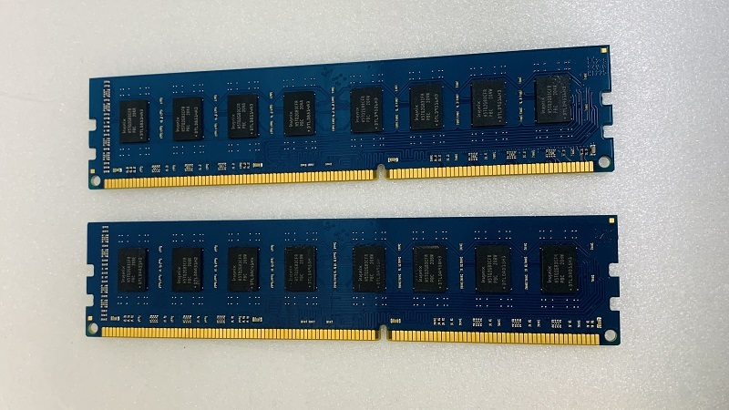 KINGSTON 2Rx8 PC3-12800U 8GB 4GB 2枚で 8GB DDR3 デスクトップ用 メモリ 240ピン DDR3-1600 4GB 2枚 8GB DDR3 DESKTOP RAM_画像2