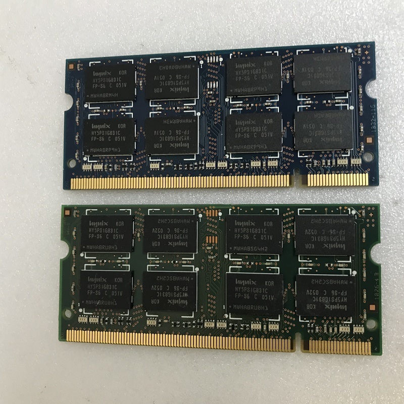 HYNIX 2RX8 DDR2-800 2GB 2枚組 1セット 4GB DDR2 ノート用メモリ 200ピン Non-ECC DDR2-800 2GB 2枚で 4GB DDR2 LAPTOP RAM_画像4