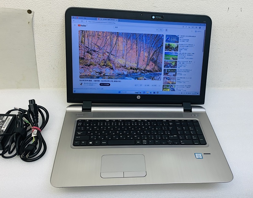 HP Probook 470 G3 i5第6世代 インテル Core i5-6200U HP 17.3 インチ ノートパソコン メモリ8GB SSD128GB HDD500GB Webカメラ HP LAPTOPの画像2