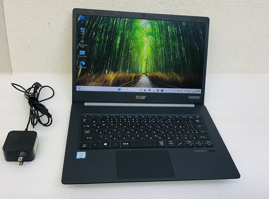 Acer TravelMate X514-51 i5第8世代 インテル Core i5-8265U ACER ノートパソコン メモリ8GB SSD256GB Webカメラ ACER LAPTOP_画像1