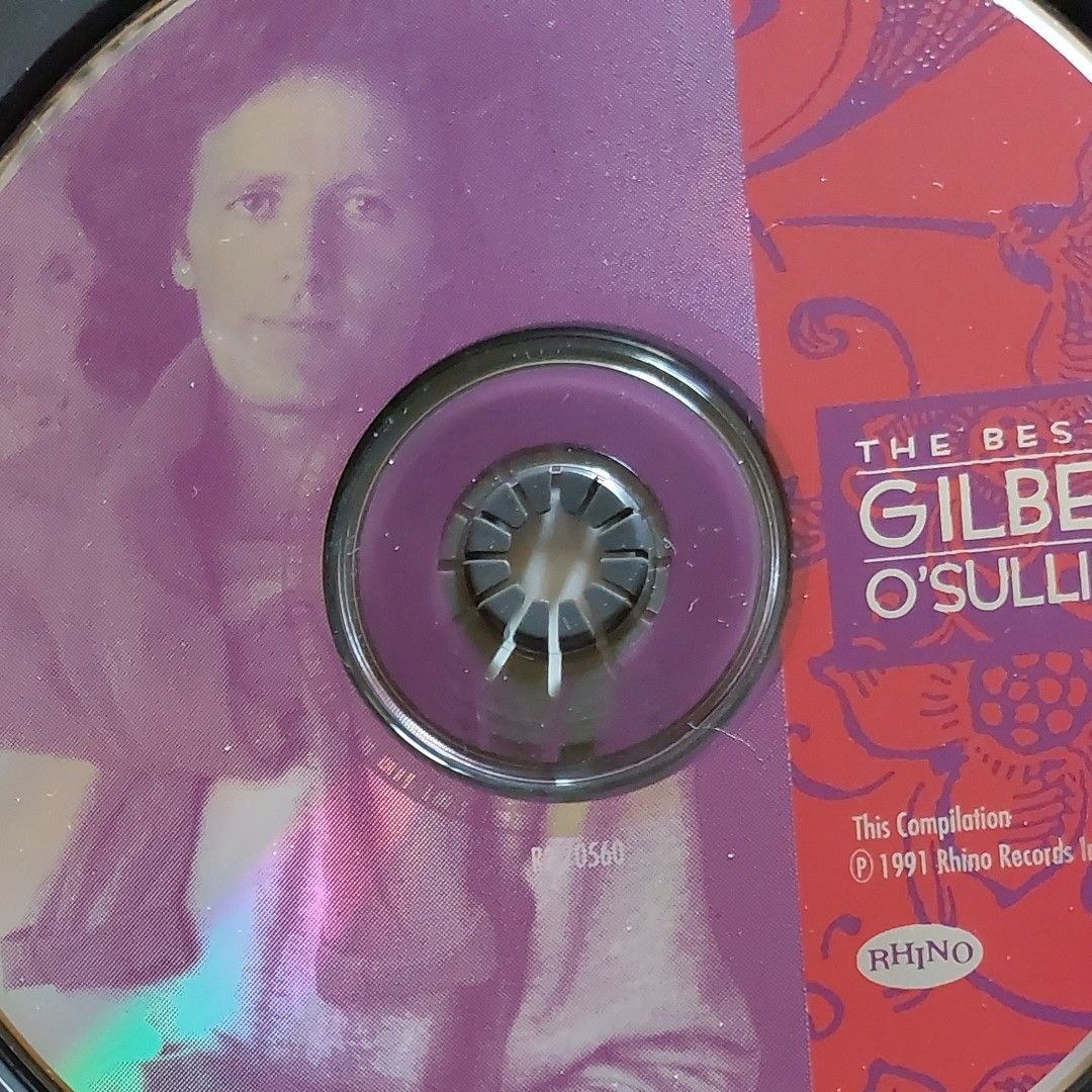 CD   ザ・ベスト・オブ　ギルバート・オサリバン　輸入盤です