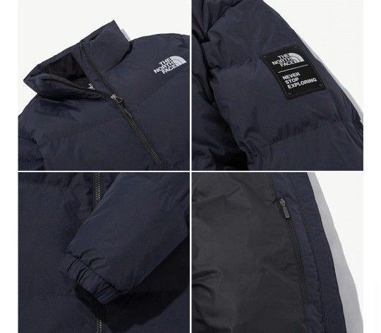 THE NORTH FACE ノースフェイス　ネイビー ダウンジャケット　Ｌ