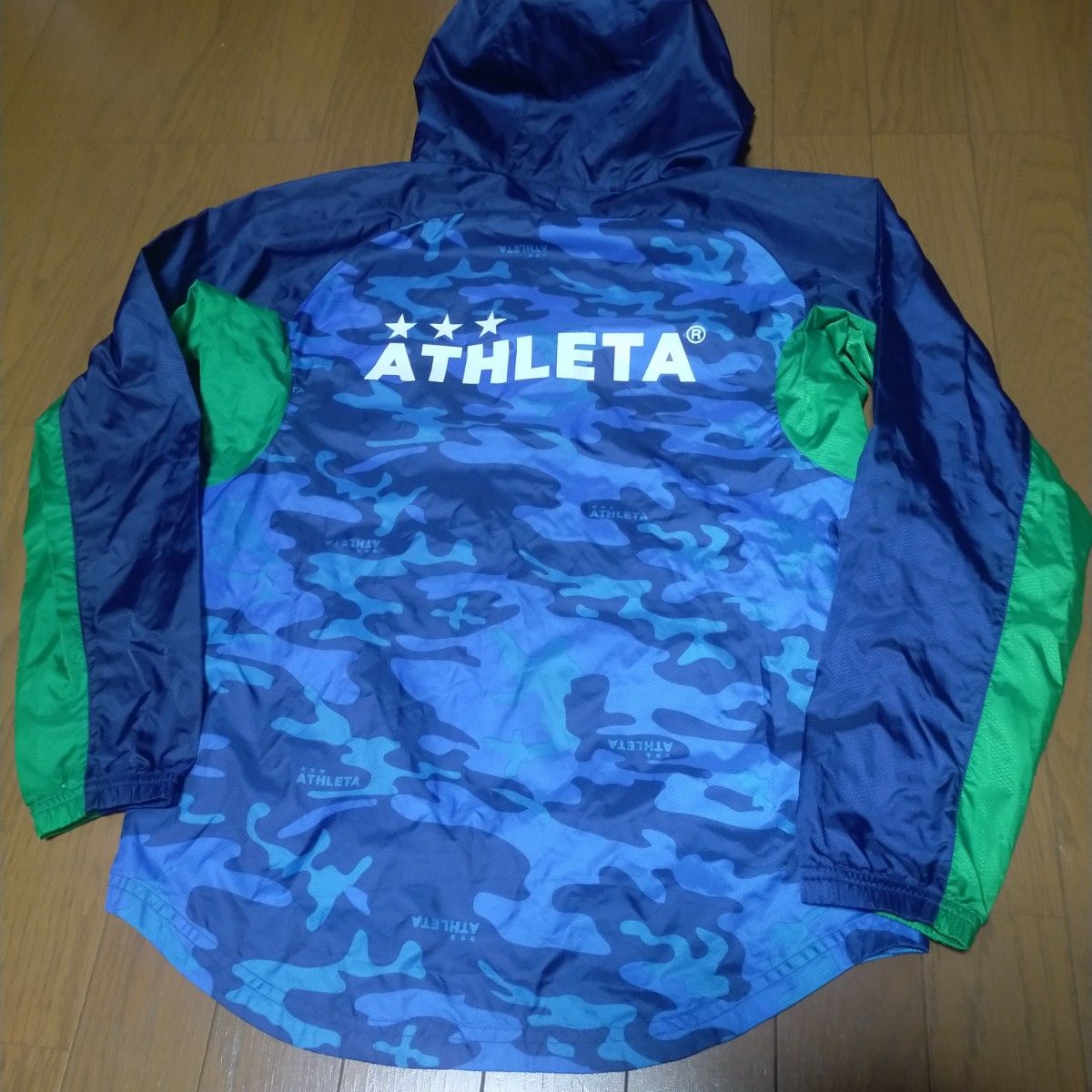 ATHLETA カモ柄ウインド&ジャージ 上下セット