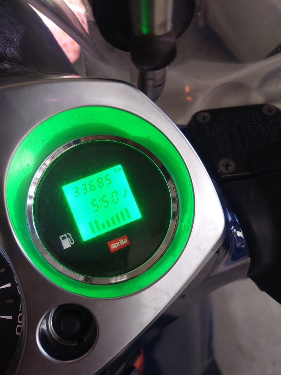 Aprilia スカラベオ250ie 33685km 使用中にて距離伸びますの画像9