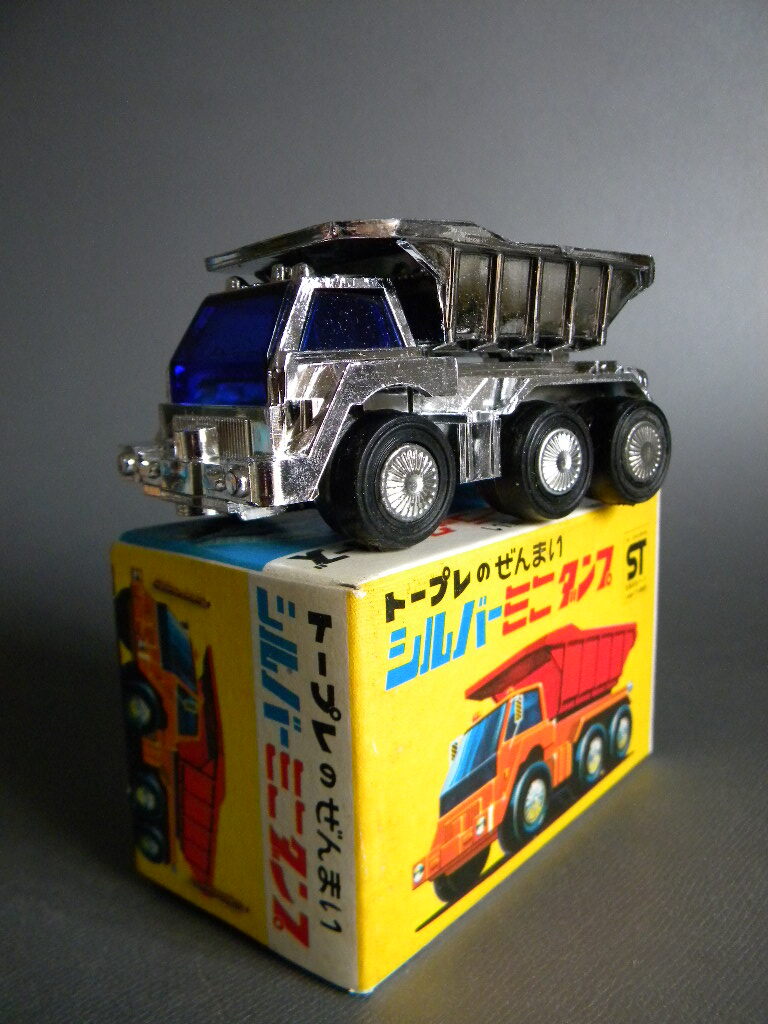 当時物 ★★T.P.S トープレ 作動良好 ミニ・ダンプカー 建設機械 !! トラック野郎 はたらく車 昭和40年代 旧車★★未使用 デッドストック品_画像1