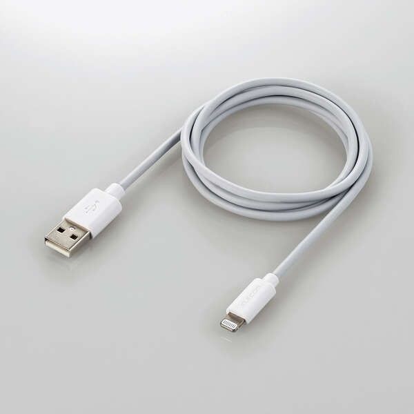 【アップル正規認証品】新品未開封2個セットELECOM Apple Lightning ライトニングケーブル