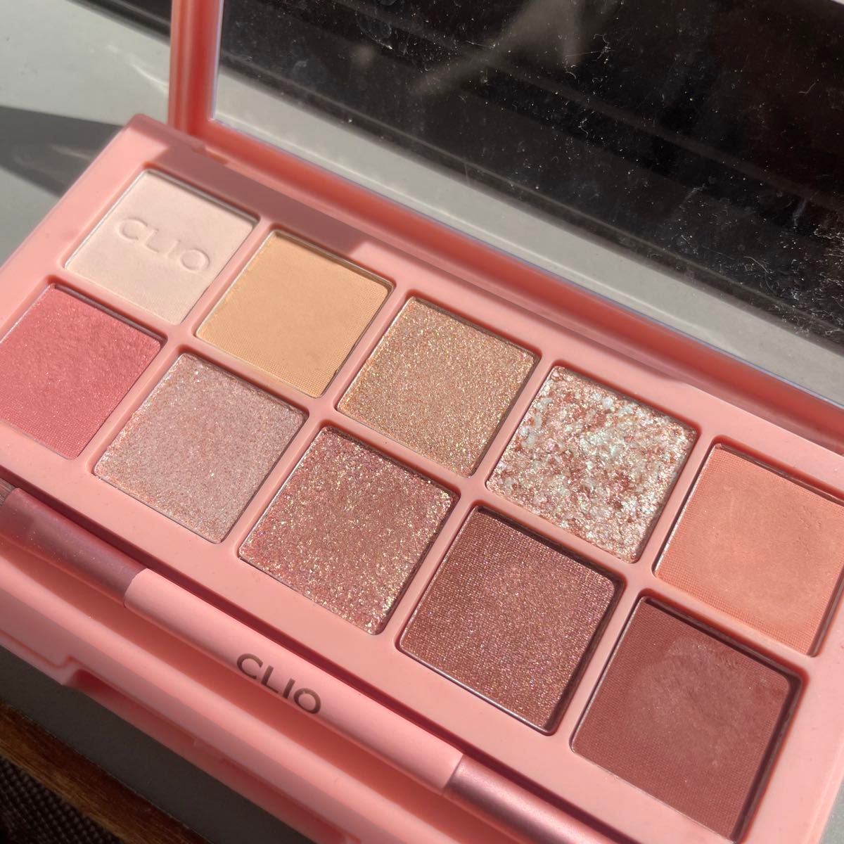 CLIO pro eye palette 07 peach groove