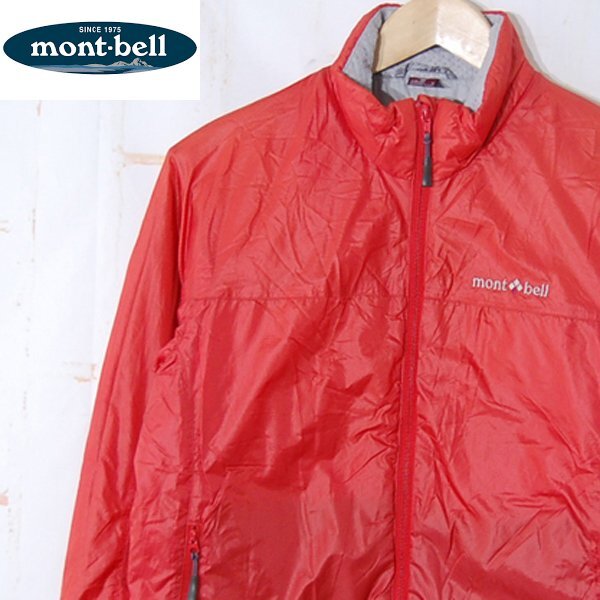 モンベル mont-bell■サーマラップジャケット/1101327 レディース アウトドアウェア■M■レッド ※NK4216304の画像1