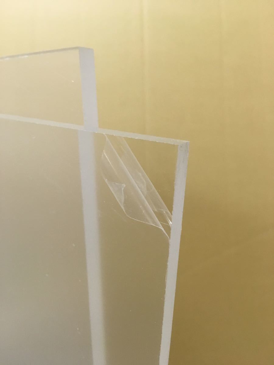 アクリル板　透明　厚み5ｍｍ　2枚セット　　_画像2