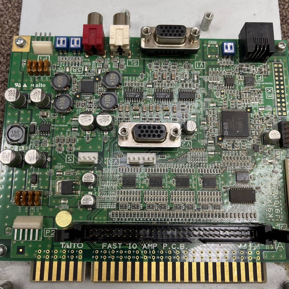 TAITO FAST IO AMP PCB K91X1204A 基板_画像4