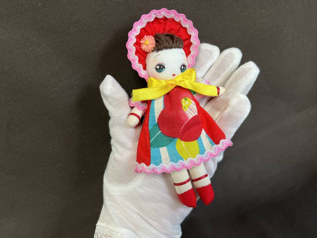 「一年さくら組」1６cm文化人形・ヘロヘロ人形・昭和レトロ・手作り人形・ままごと遊び・駄菓子屋・懐かしいお人形・ヴィンテージ加工_画像10