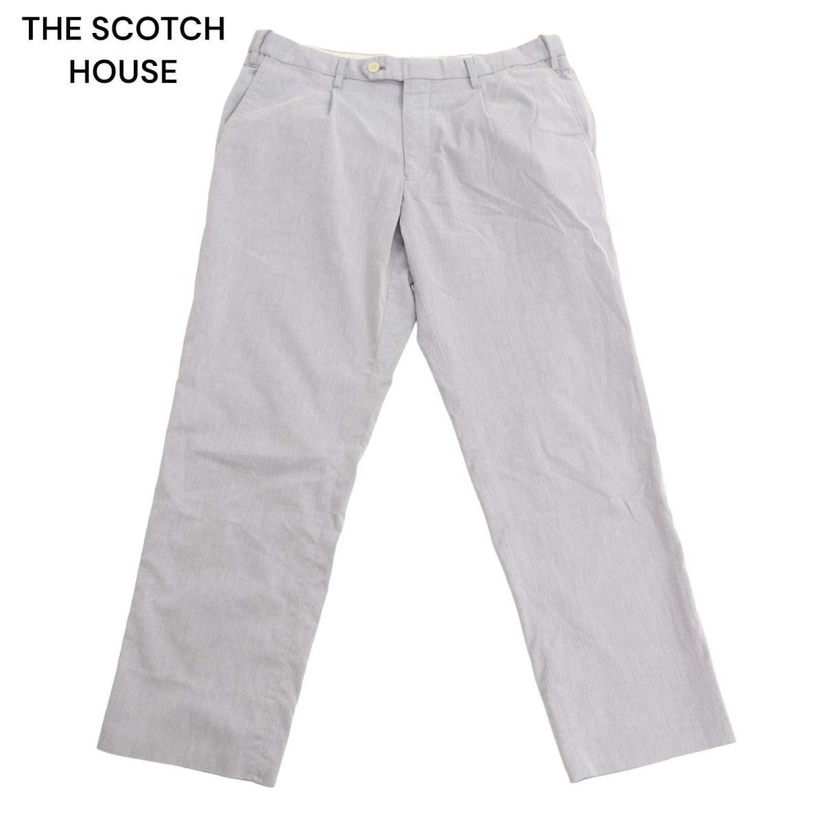 THE SCOTCH HOUSE スコッチハウス 通年★ テーパード スラックス パンツ Sz.88 メンズ C4B01086_2#Rの画像1