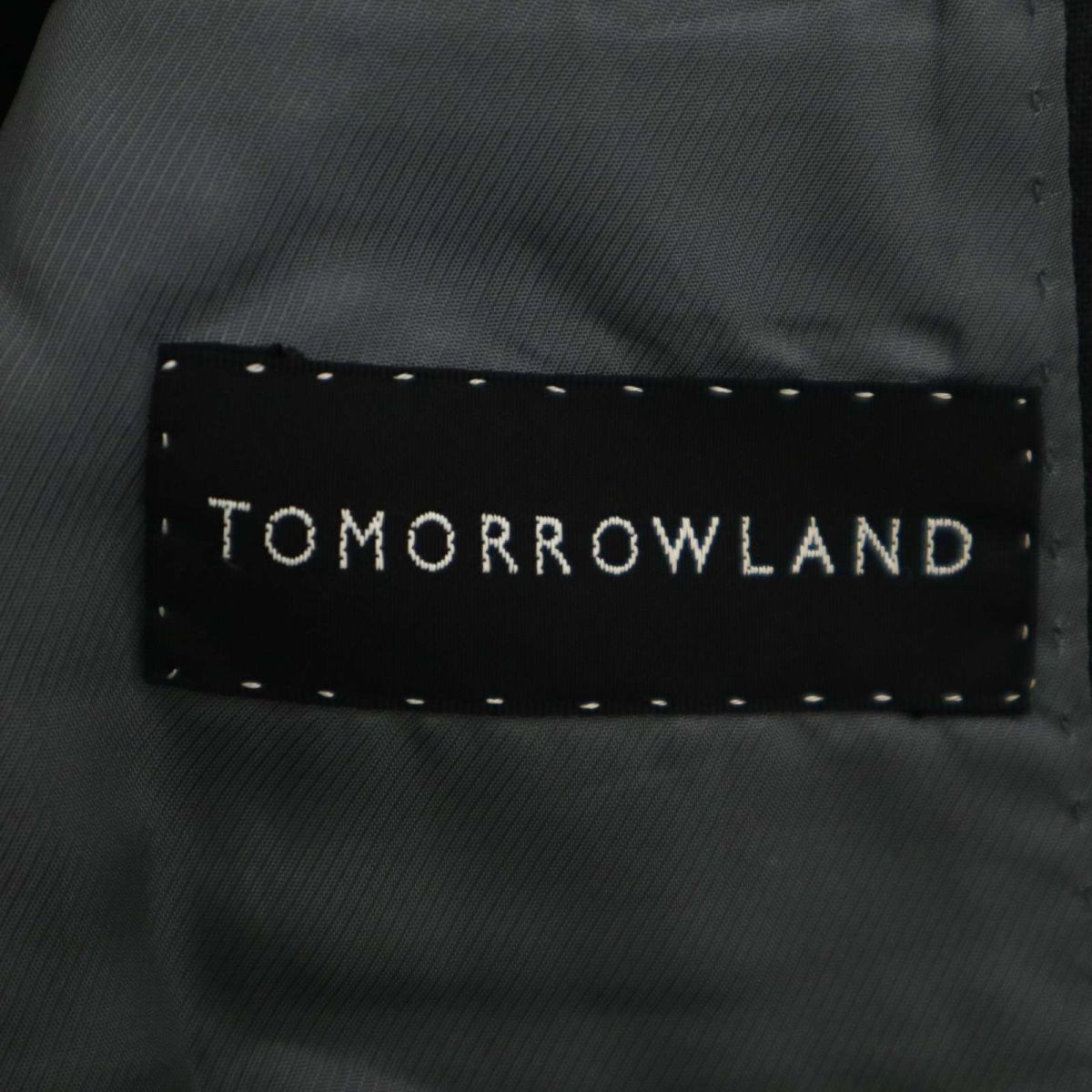 TOMORROWLAND トゥモローランド ロロピアーナ SUPER SUMMER★ 通年～春夏 テーラード ジャケット Sz.46 メンズ グレー C4T02350_3#Oの画像7