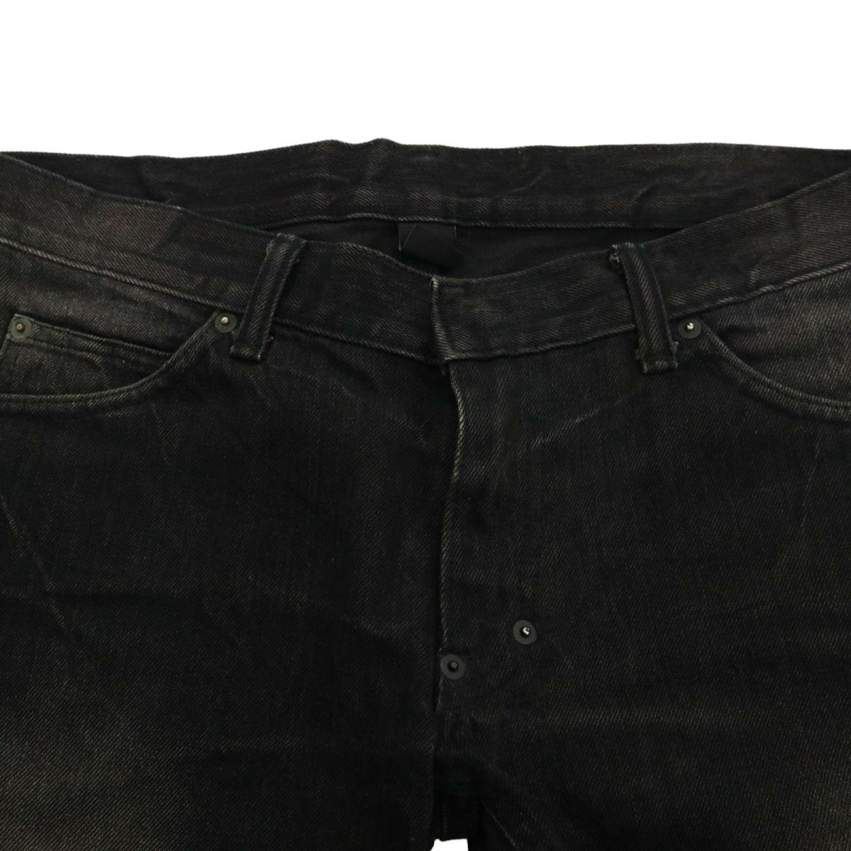 Pledge プレッジ 通年 USED加工★ スキニー デニム パンツ ジーンズ Sz.48　メンズ 日本製　C4B01447_3#R_画像3