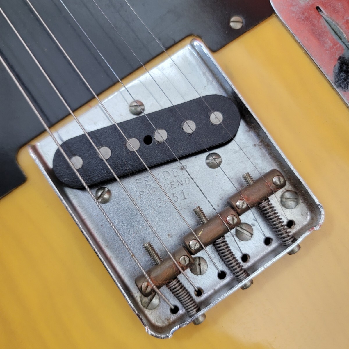 Fender USA Telecaster ヴィンテージ1952年デザイン ハードケースつき フェンダー USA エレキギター_画像2