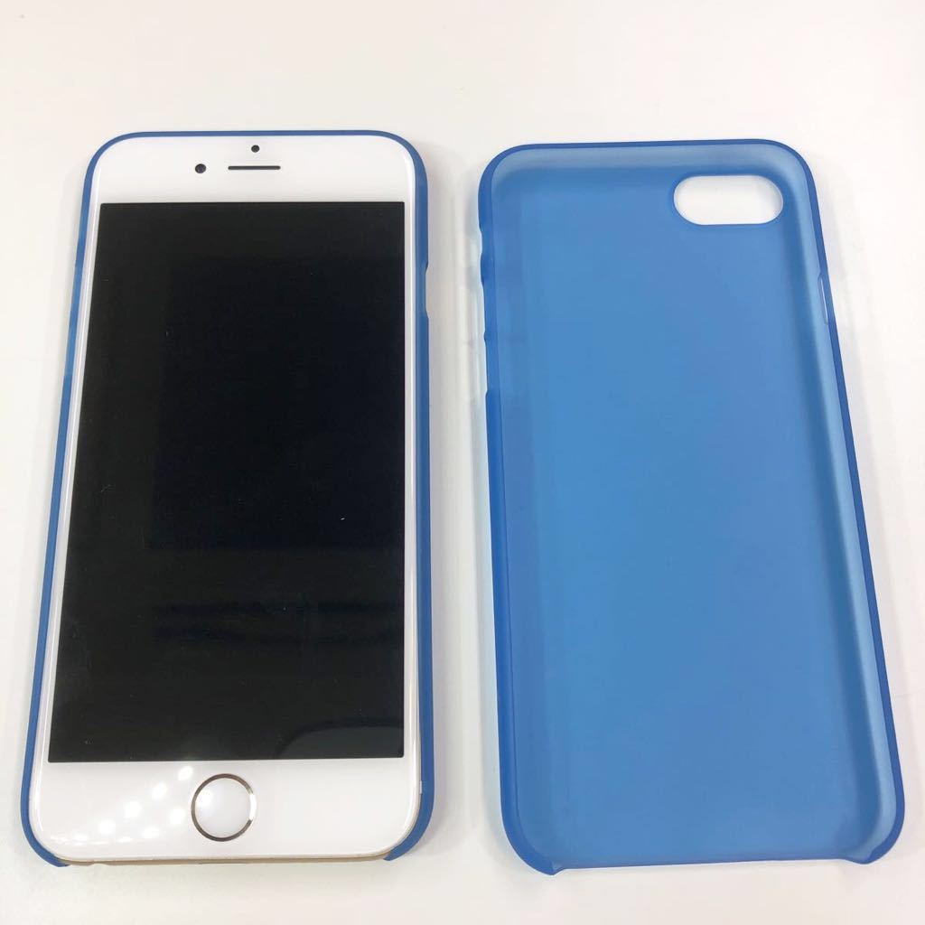 新品！iPhone7 iPhone8 SE2 スマホケース スマホカバー ブルー 色違い有り_画像1
