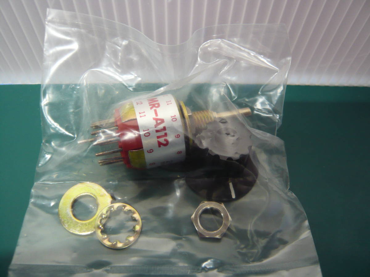NKK switch z rotary switch MR-A112 5 piece set unused goods postage included 