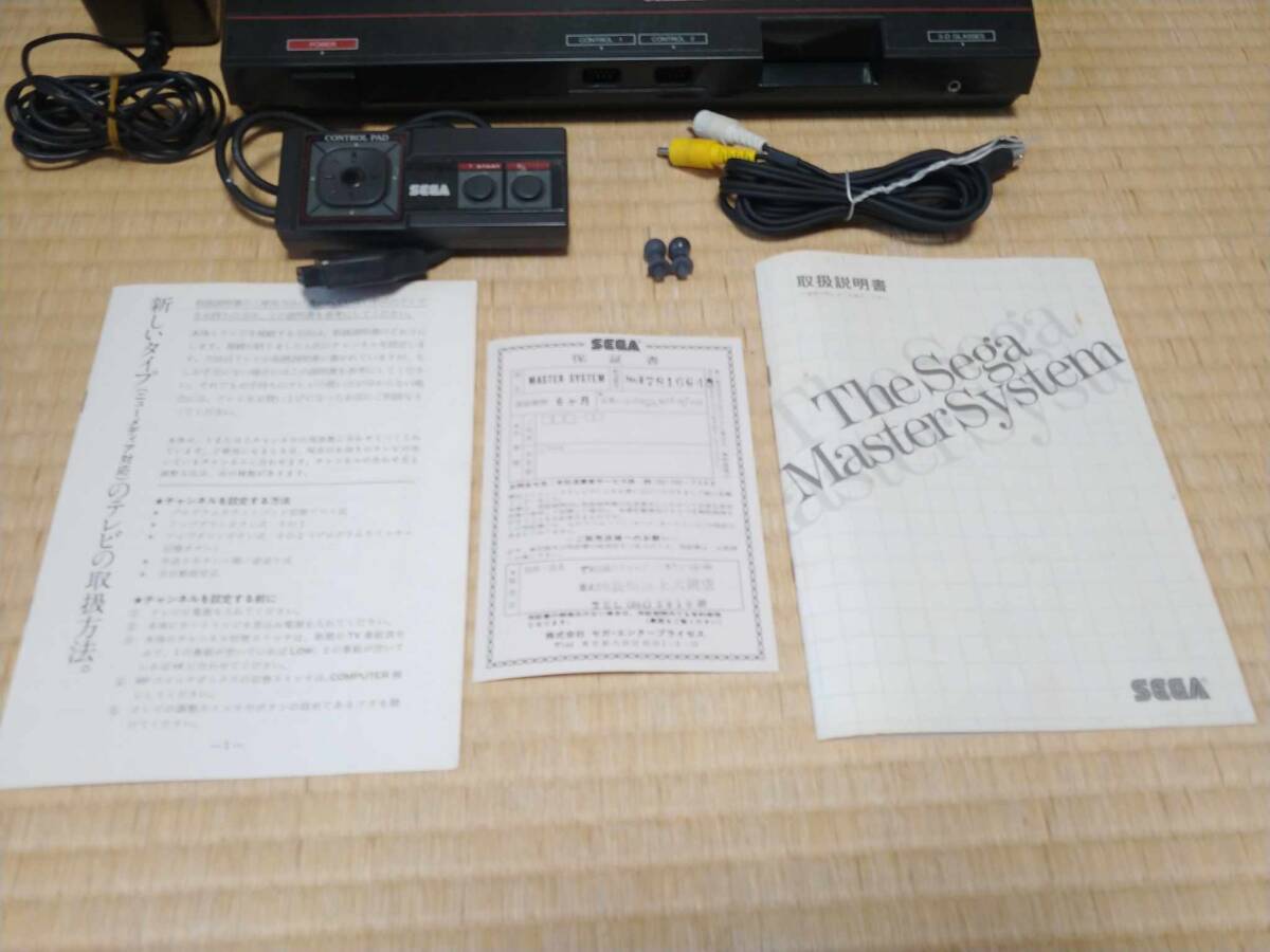 Sega Masters System (新品に近い) 通電確認済み 激レアの画像9