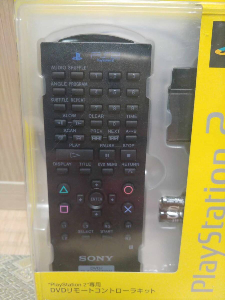 PS2 DVD Remote Controller (New) 新品未開封　レア_画像2