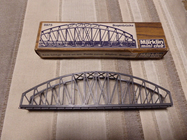 鉄道模型メルクリンZゲージ８９７５ ＡＲＣＨ ＢEIDGE アーチ橋２２センチminiclub貴重品美品_画像1