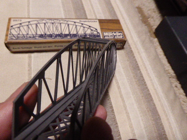 鉄道模型メルクリンZゲージ８９７５ ＡＲＣＨ ＢEIDGE アーチ橋２２センチminiclub貴重品美品_画像3