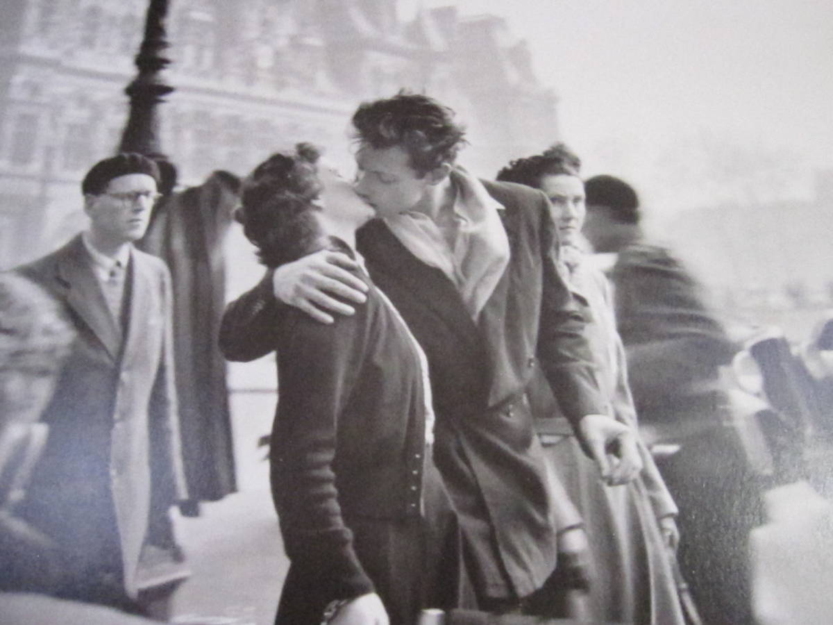 ♪定型外　ROBERT DOISNEAU ロベール・ドアノー　街角のキス　（0603）_画像2