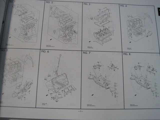 ♪クリックポスト新品DA64V.DA64W(4型)スズキエブリーパーツリスト2009-11(060320)_画像6