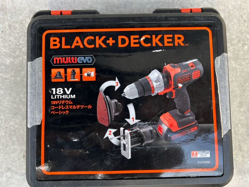  черный and decker 18V мульти- evo комплект товар BLACK&DECKER