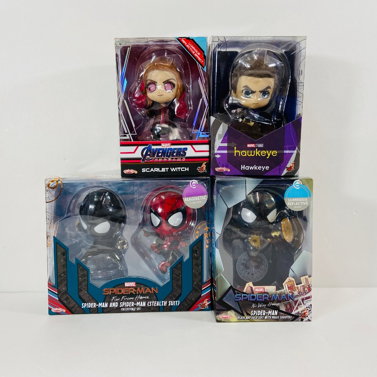 【725-6210k】◎1円スタート◎MARVEL マーベル コスベイビー フィギュア まとめ売り_画像1